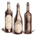 Wine bottles